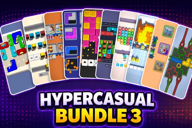 10 HyperCasual Games Bundle 3 | Puzzle Game Templates