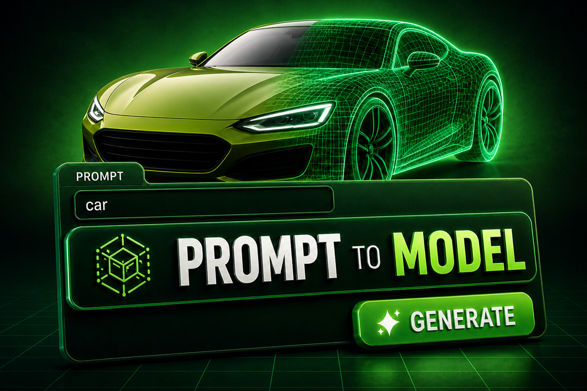 PromptModel - AI 3D Model Generator + Library