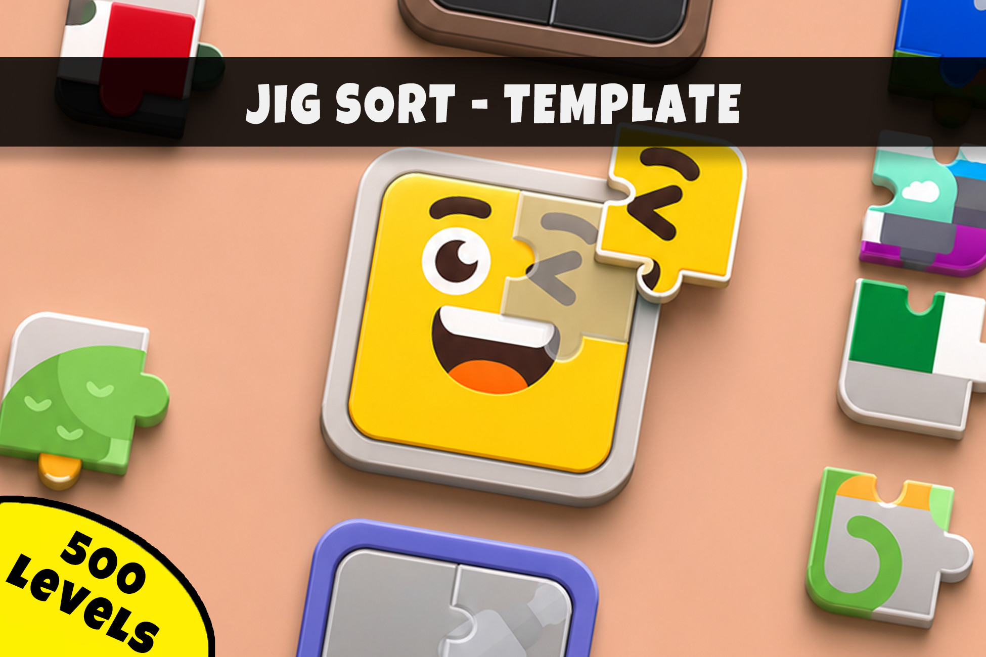 Jig Sort | Puzzle Template + Level Editors