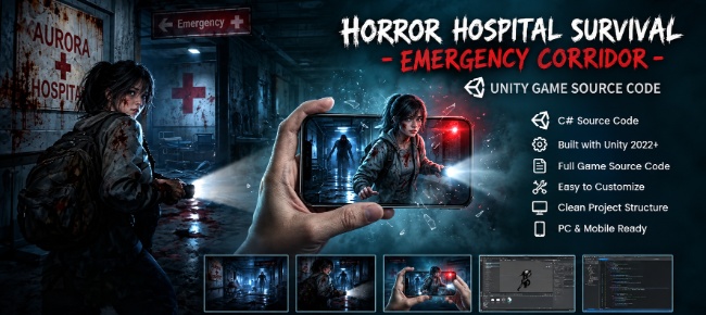 Horror Hospital Survival_ Emergency Corridor