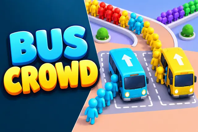 Bus Crowd | Puzzle Game Template + Level Editors + Ads